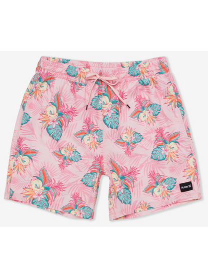 Cannonball Volley Boardshort 17" in CANDY PINK