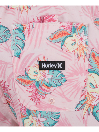 Cannonball Volley Boardshort 17" in CANDY PINK