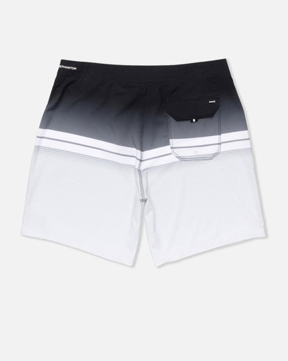 Phantom Eco Classic Boardshort 18" in Black