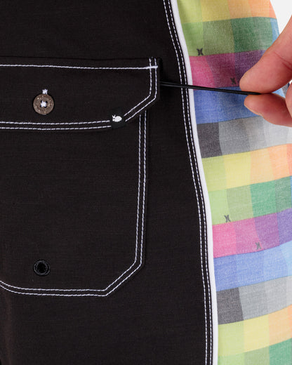 Phantom 25th Anniversary Boardshort 16" in BLACK