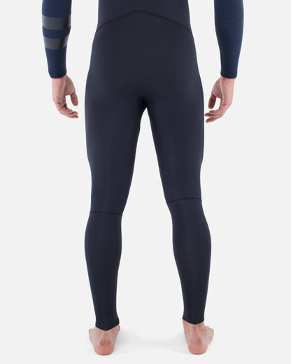 Mens Plus Sleeve Texture 4/3mm Fullsuit in Total Eclipse