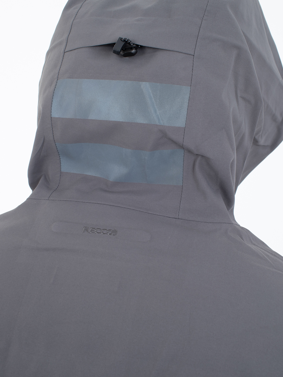 Cream Snow Jacket in Dark Stone Grey
