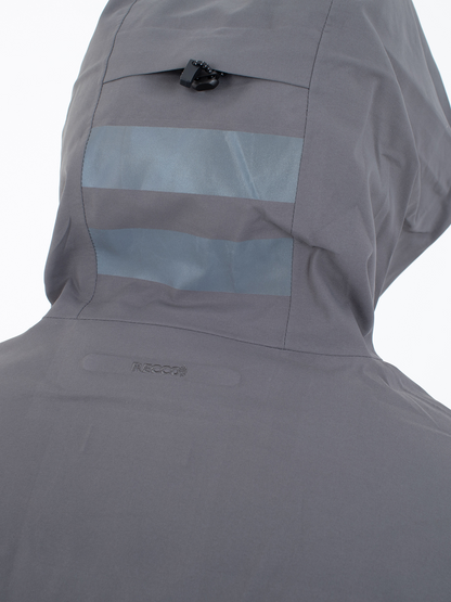 Cream Snow Jacket in Dark Stone Grey