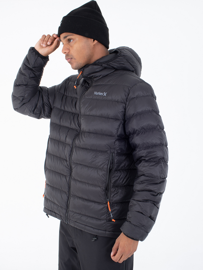 Cayuga Puffer Jacket in Black