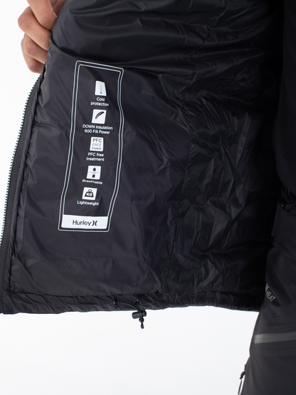 Cayuga Puffer Jacket in Black