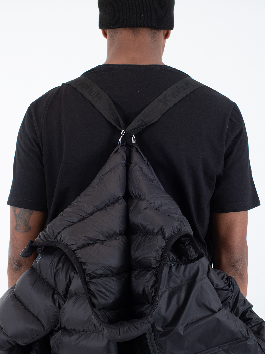 Cayuga Puffer Jacket in Black