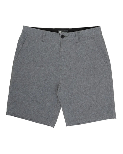 Phantom Flow Walkshort 20" in BLACK HEATHER