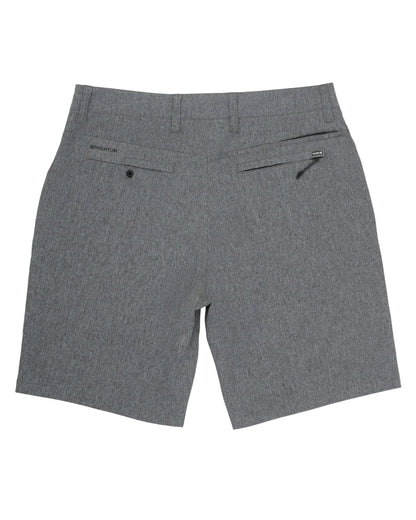 Phantom Flow Walkshort 20" in BLACK HEATHER
