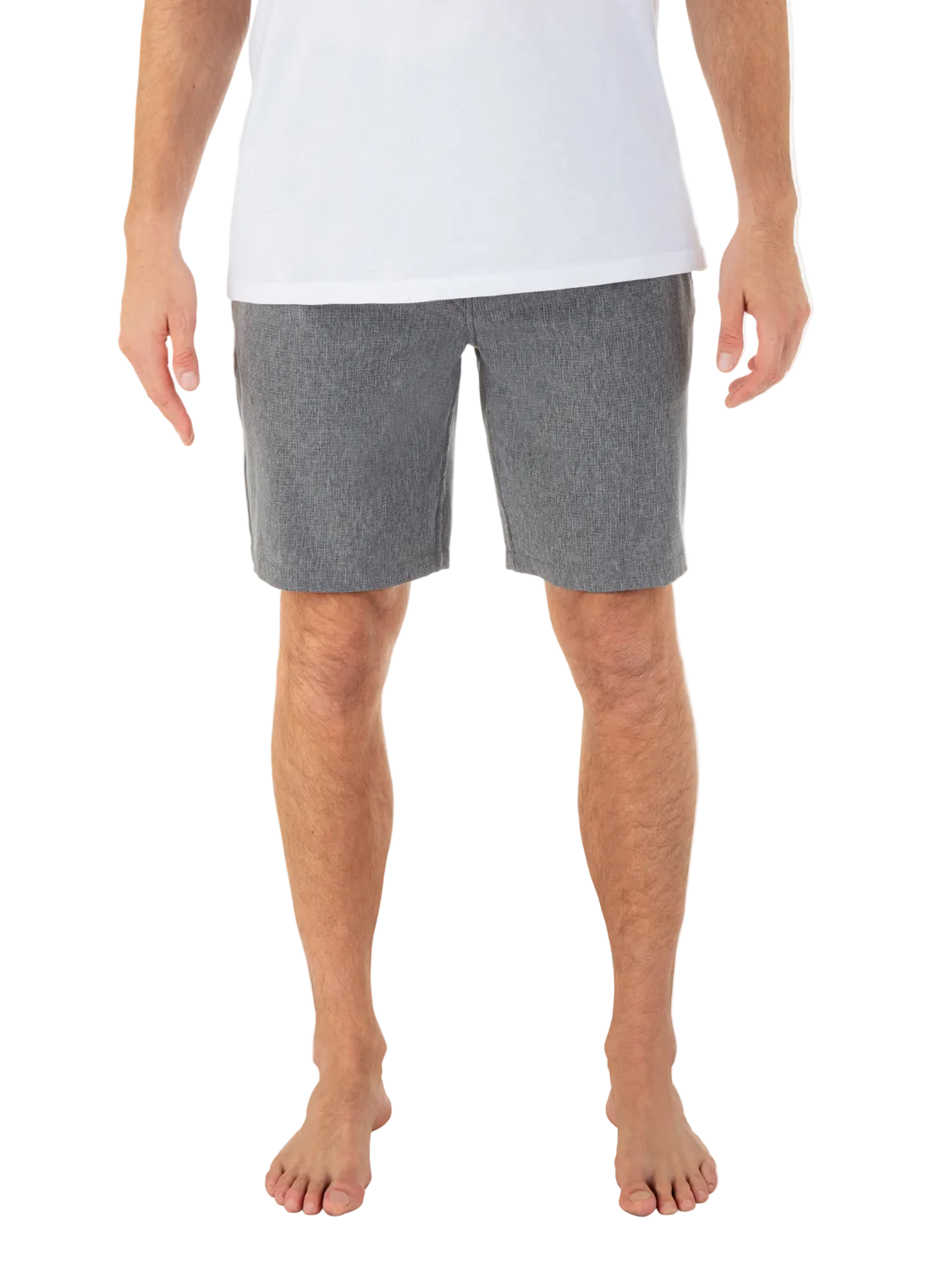 Phantom Flow Walkshort 20" in BLACK HEATHER