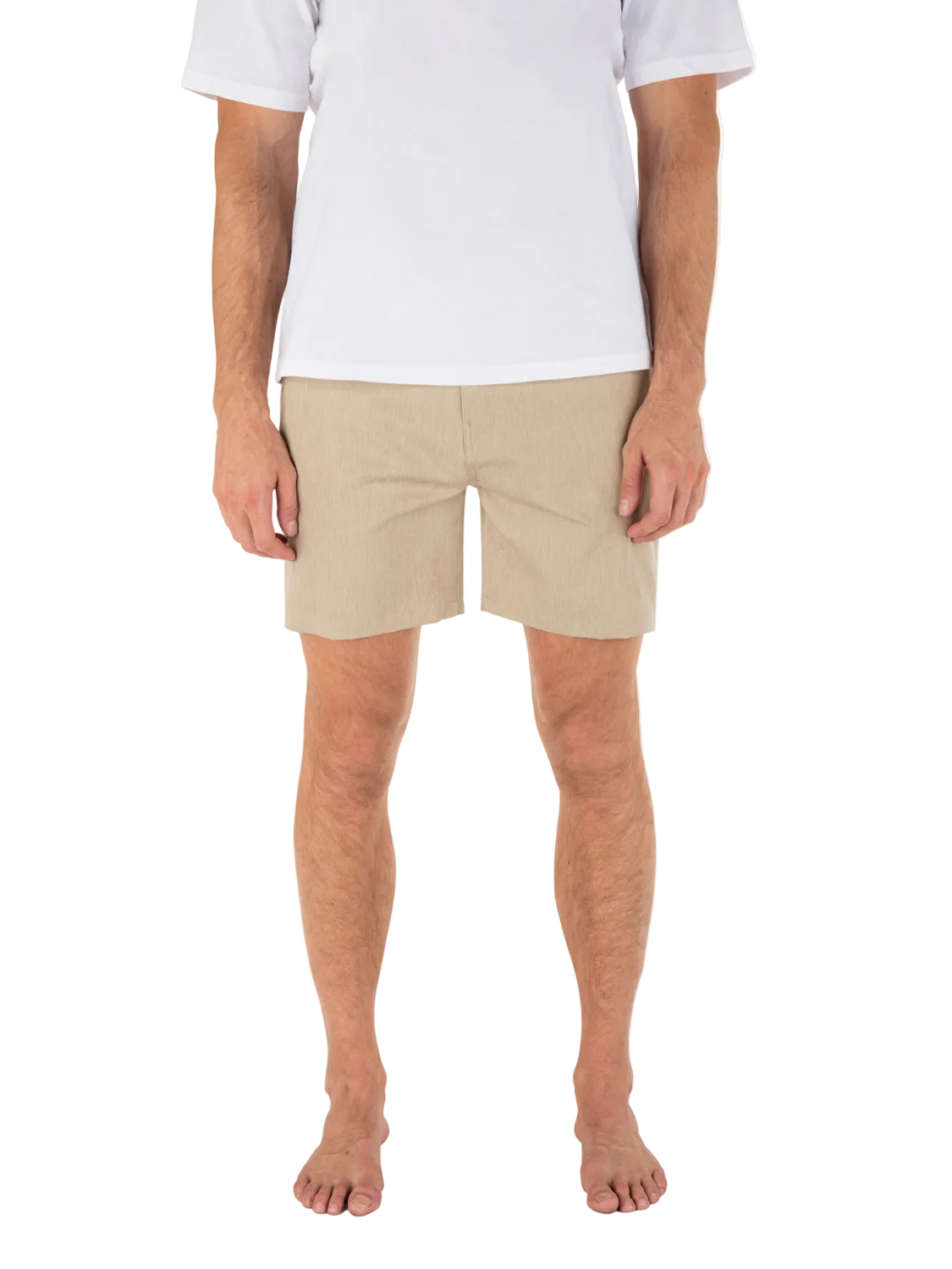 Phantom Heather Walkshort 18" in Khaki