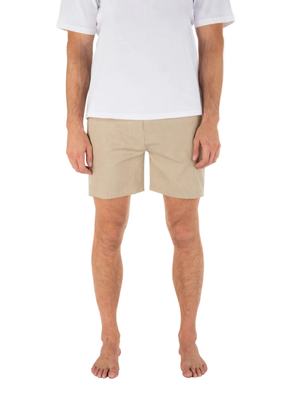 Phantom Heather Walkshort 18" in Khaki
