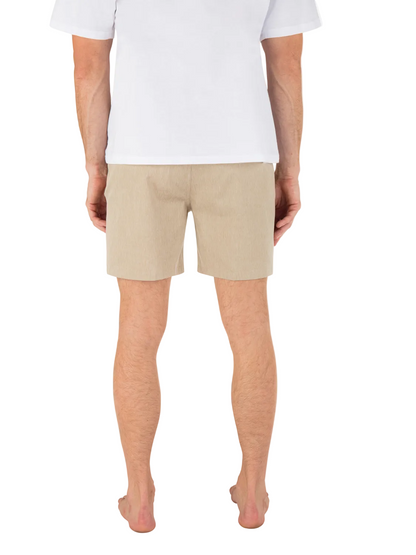 Phantom Heather Walkshort 18" in Khaki