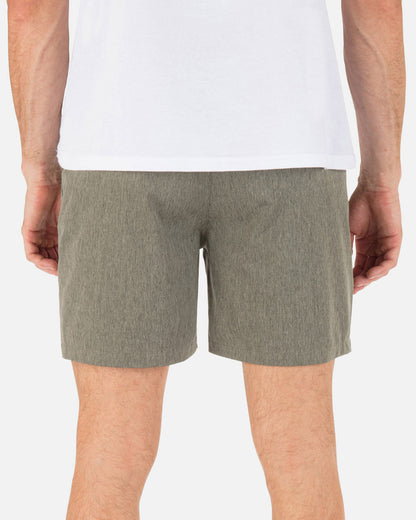 Phantom Heather Walkshort 18" in Olive