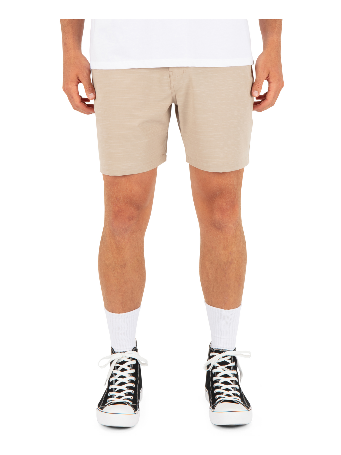 Phantom Slub 3/4 Waistband 18" in Khaki