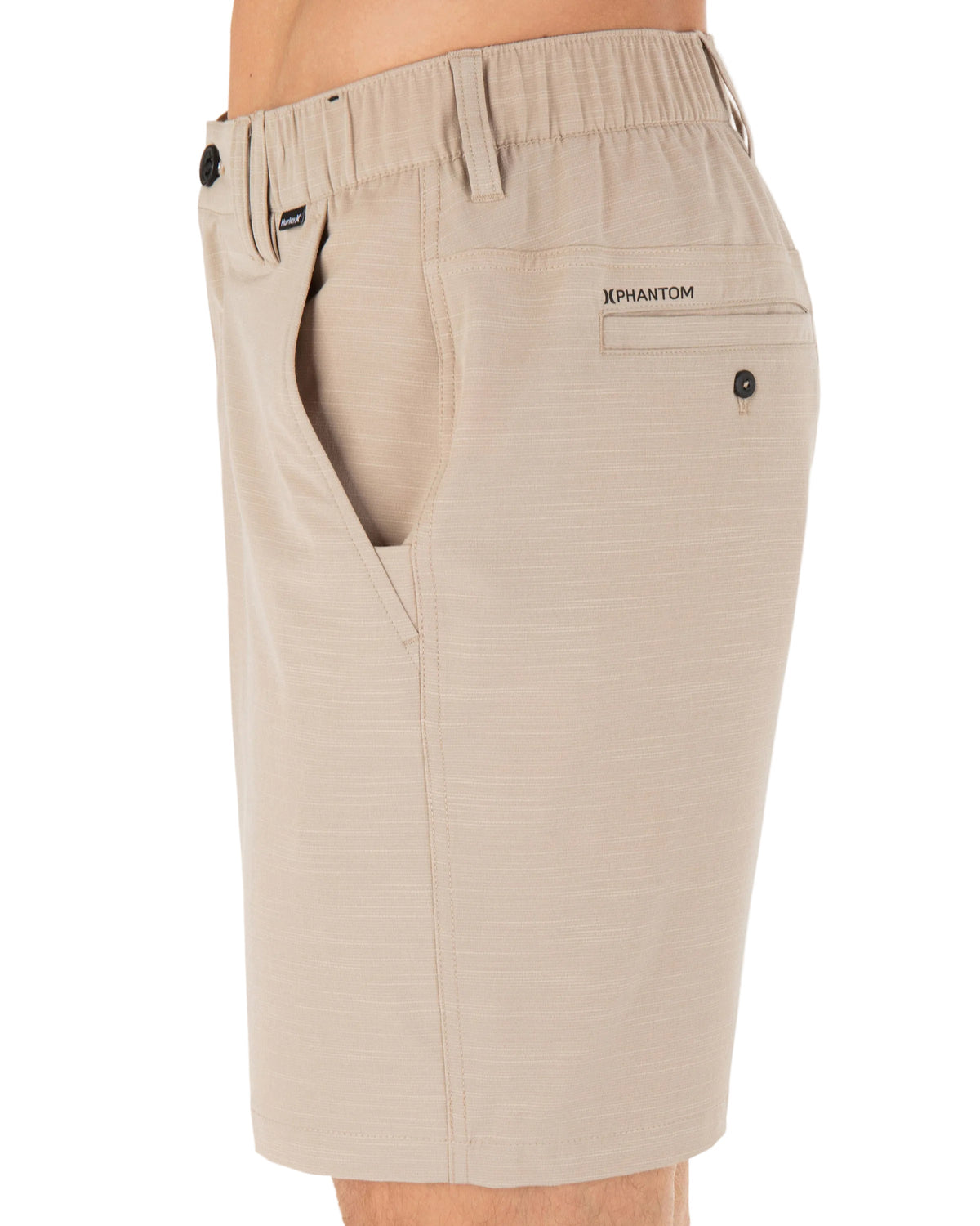 Phantom Slub 3/4 Waistband 18" in Khaki