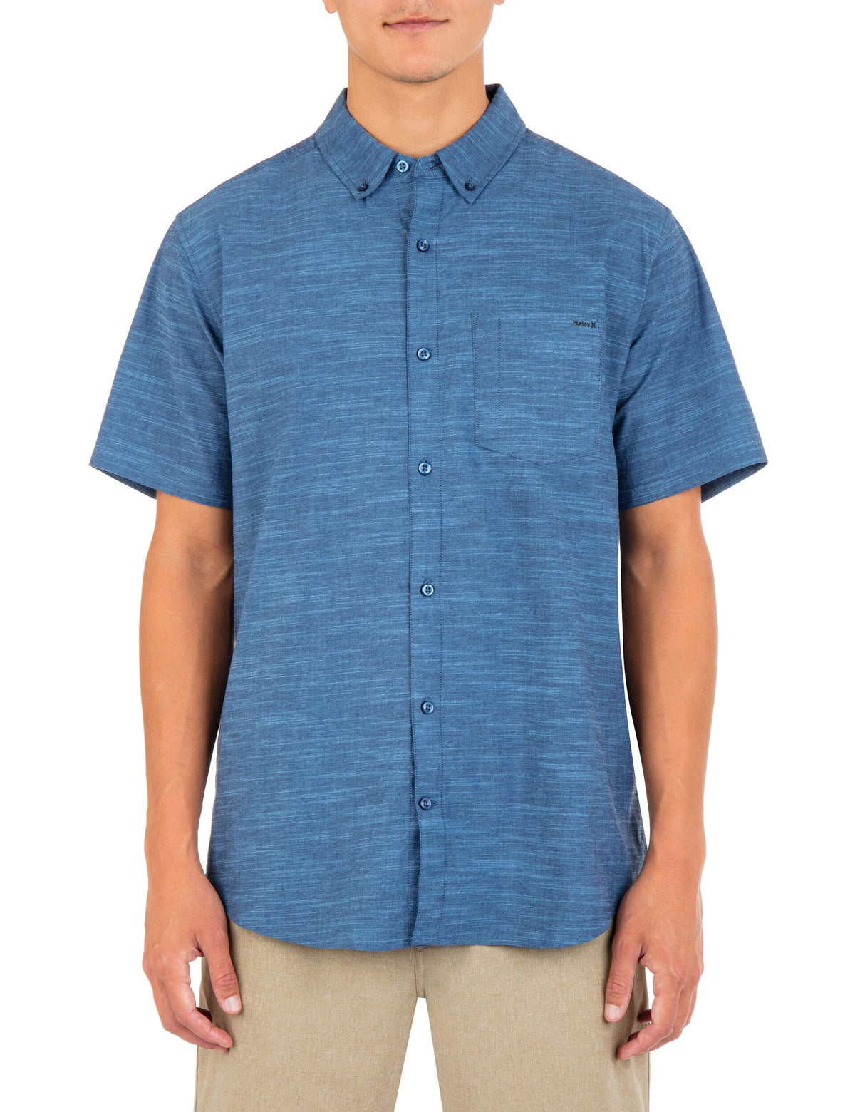One And Only Stretch Short Sleeve Shirt in Obsidian