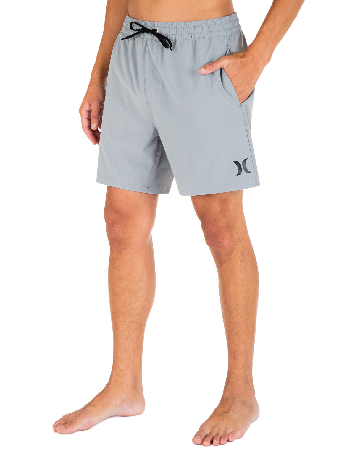 One and Only Solid Volley Boardshort 17" in Particle