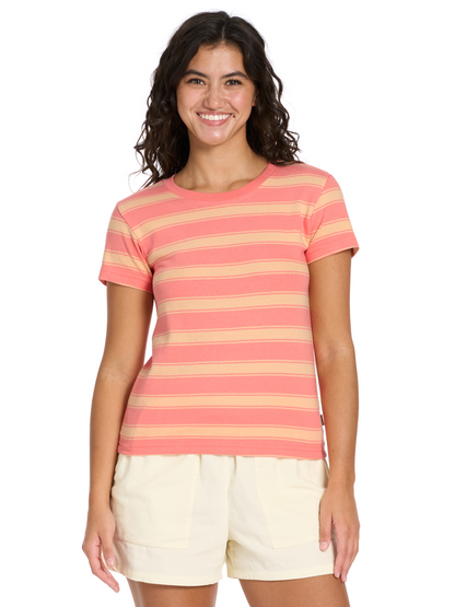 Better Days Tee in Burnt Coral