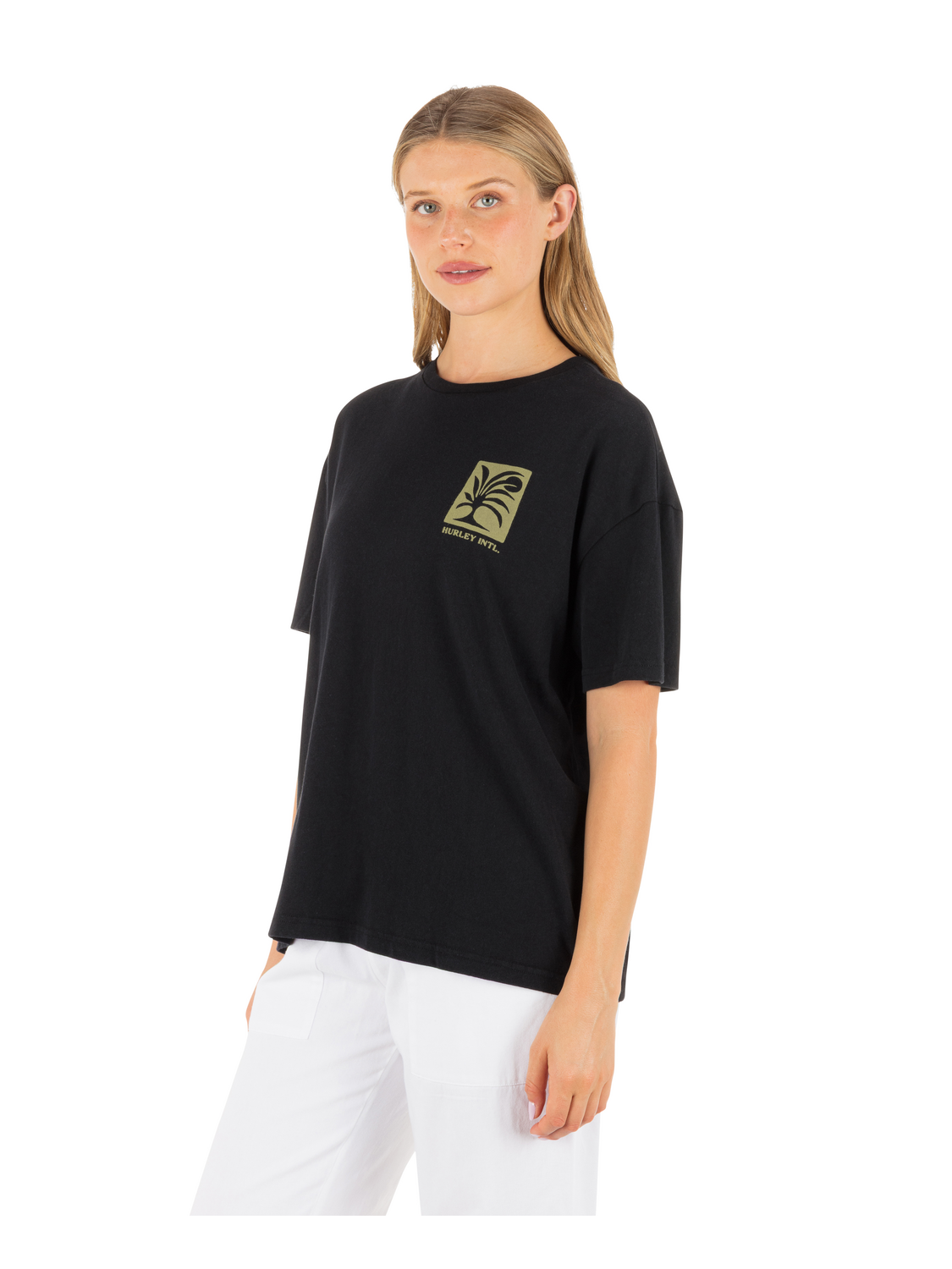 Duality Boyfriend Tee in Black
