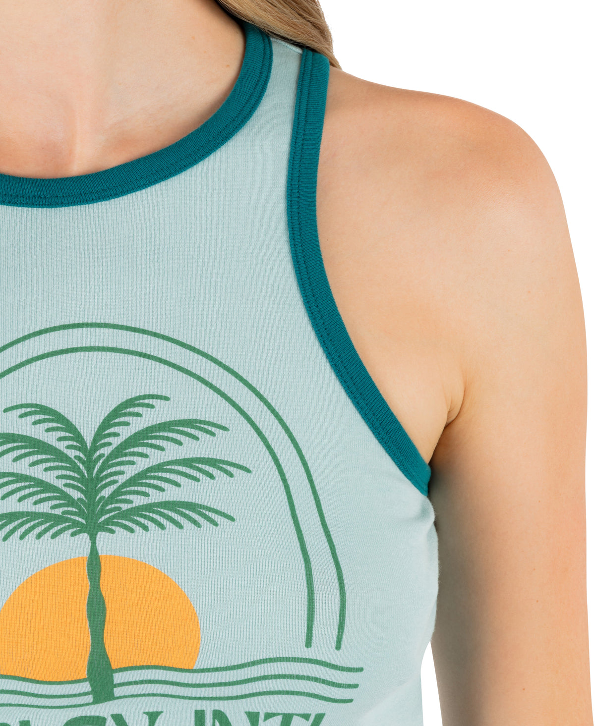Solstice Baby Tee in Canal Blue