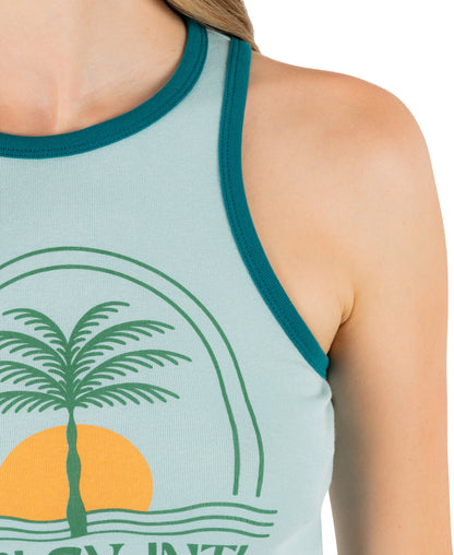 Solstice Baby Tee in Canal Blue