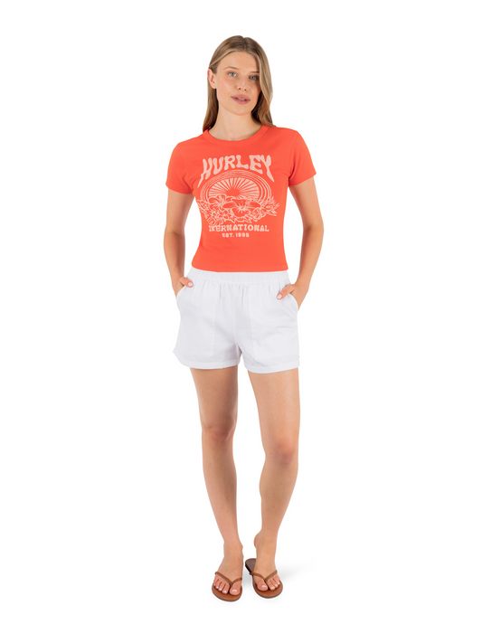 Solstice Baby Tee in Cherry Tomato