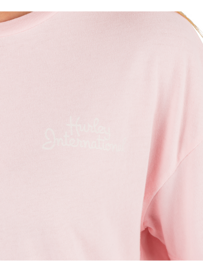 Escapade Boyfriend Tee in Sunrise Pink