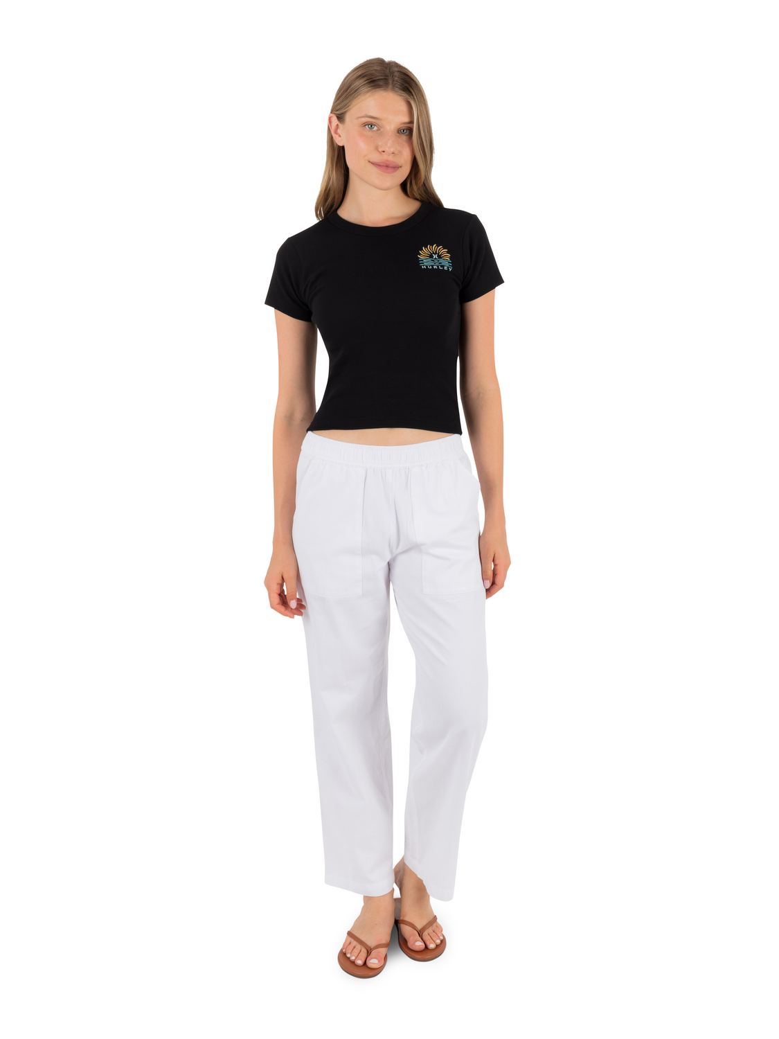 Tranquil Sea Tee in Black