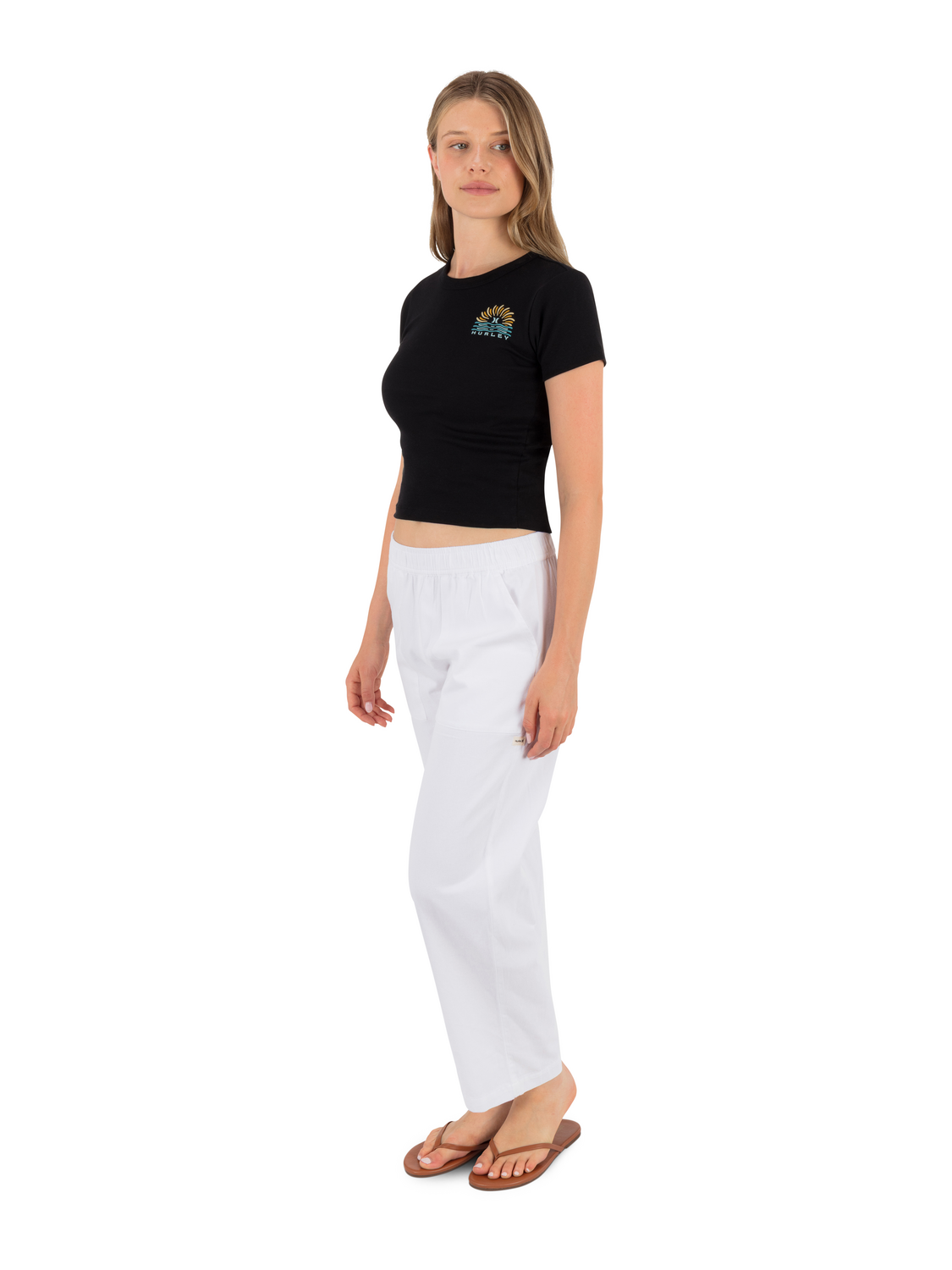 Tranquil Sea Tee in Black