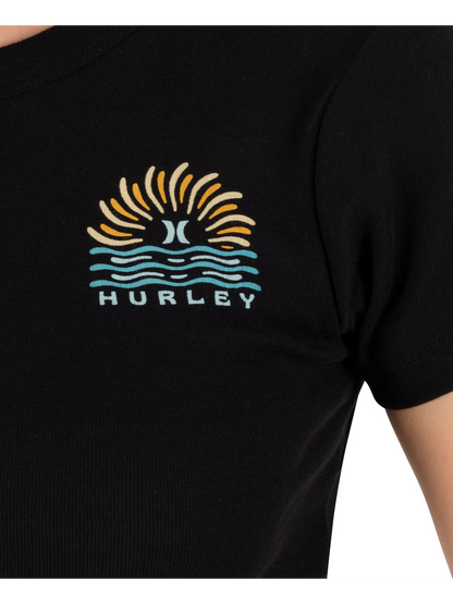 Tranquil Sea Tee in Black