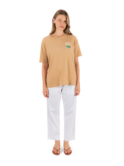 Island Scape Classic Tee in Tan