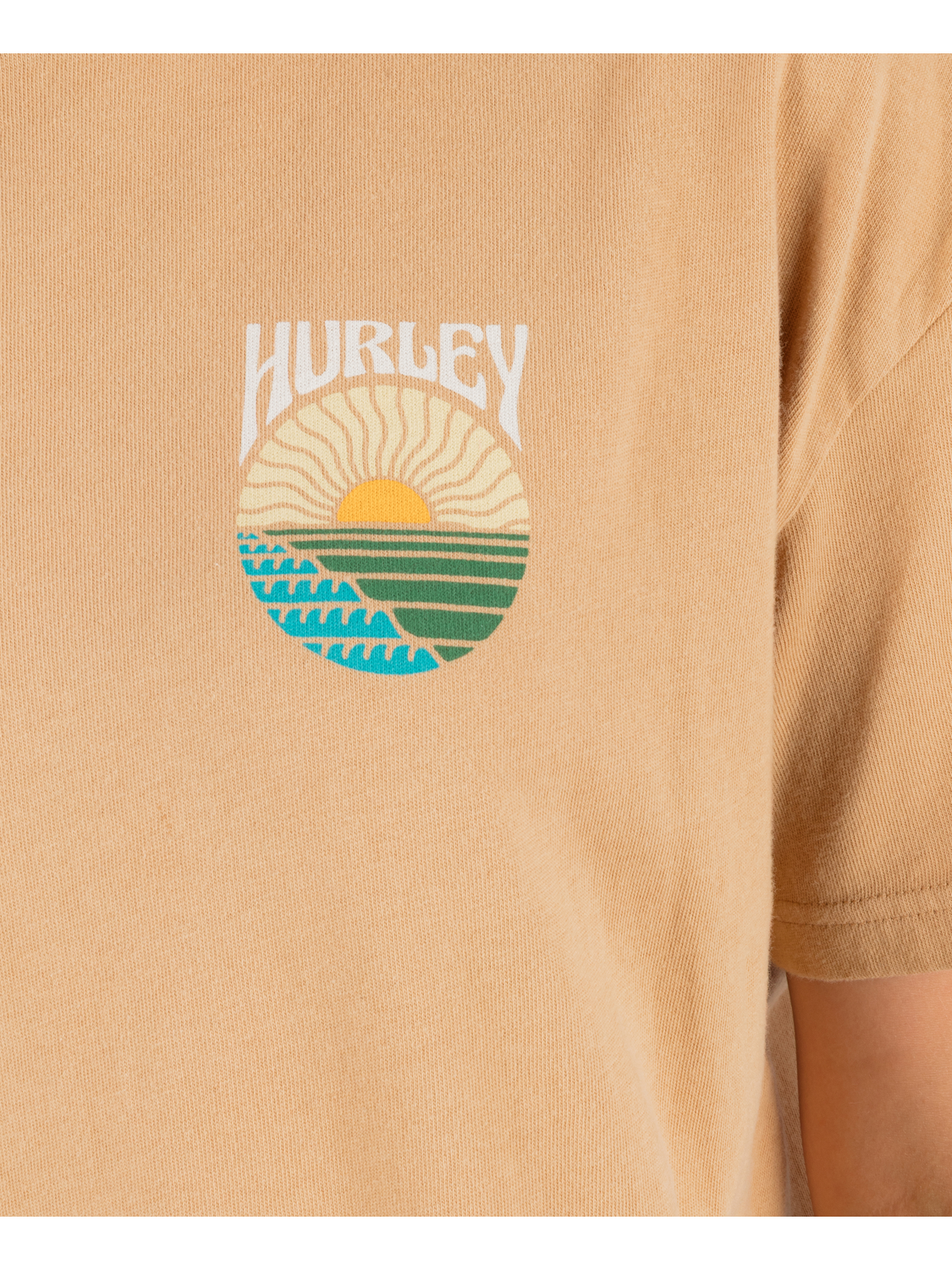 Island Scape Classic Tee in Tan