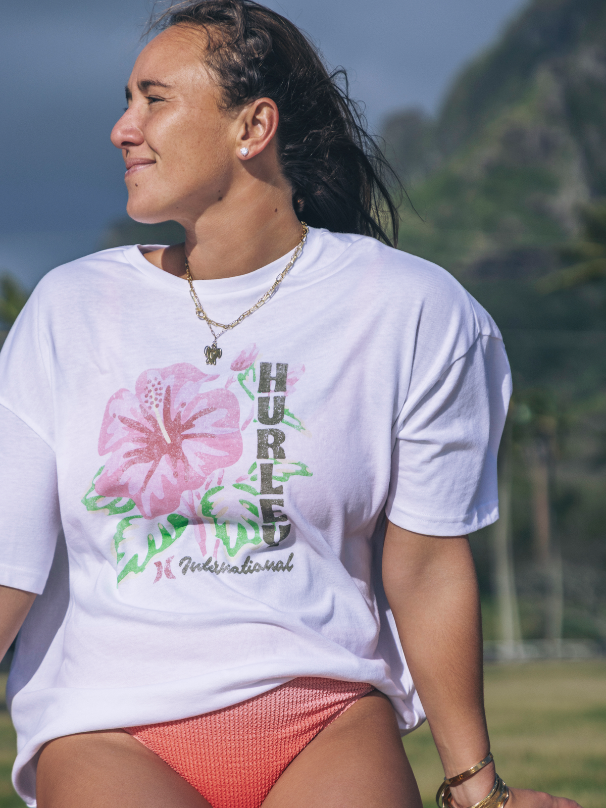 Ginko Boyfriend Tee in White