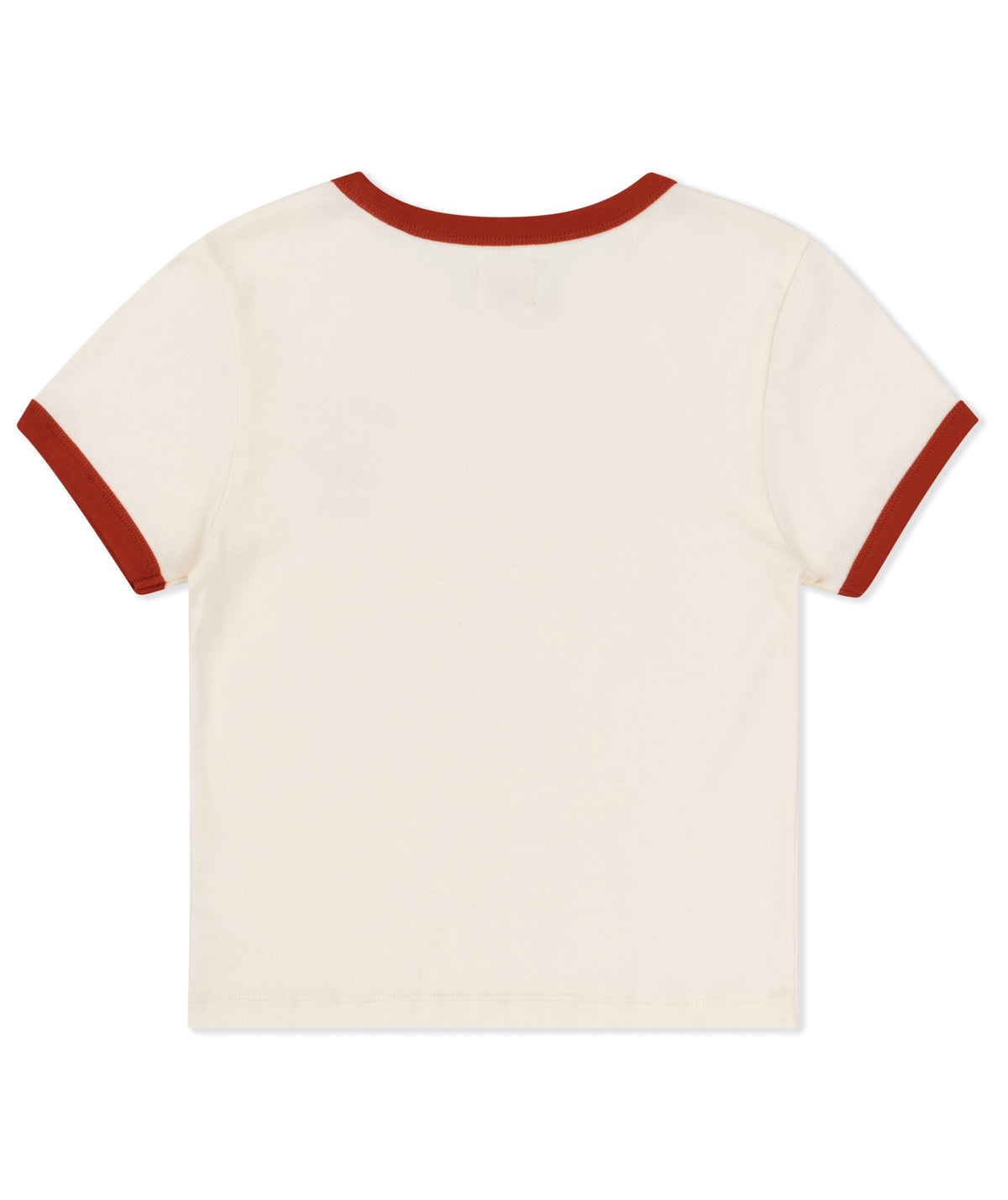 Wildcat Ringer Baby Tee in Cream