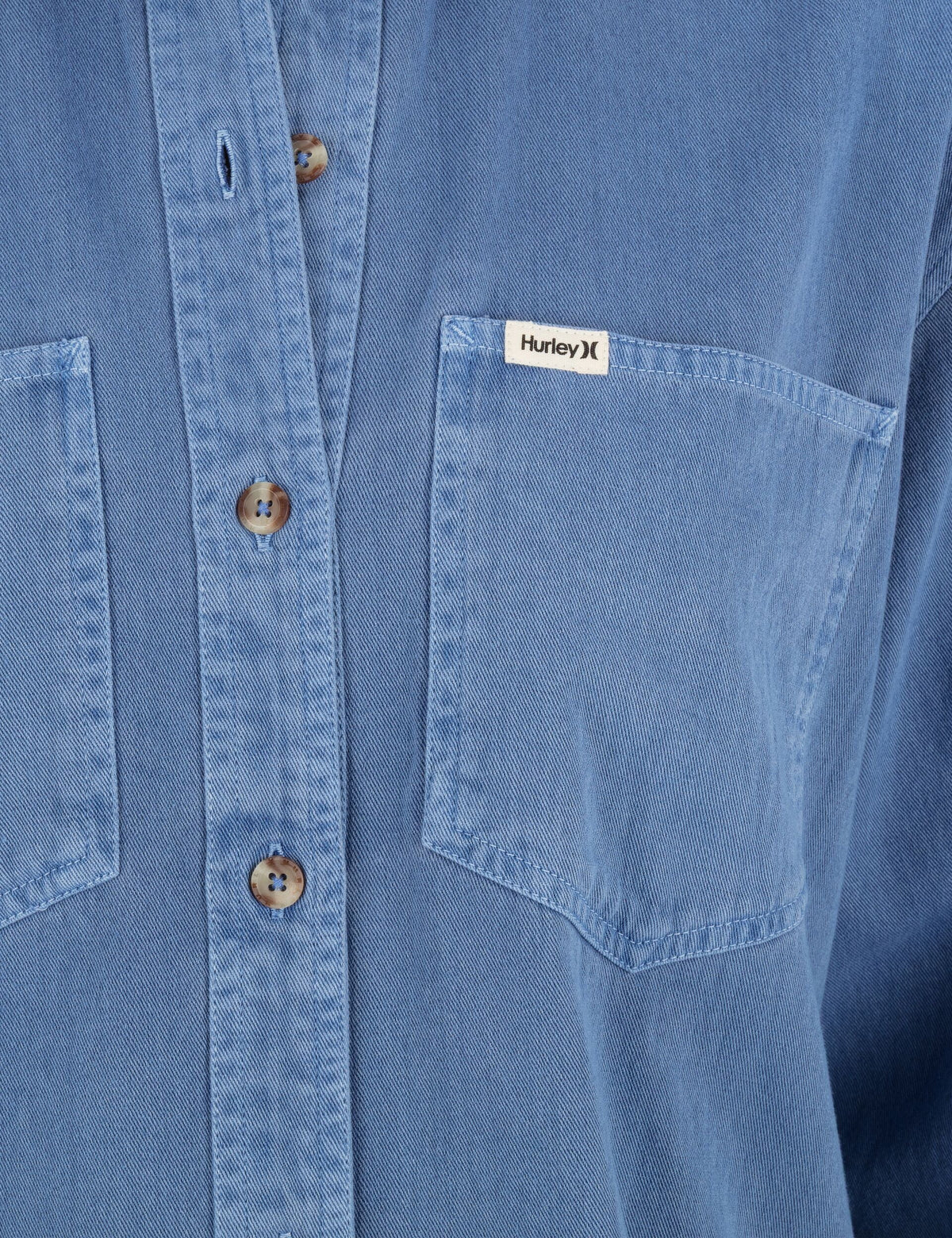 Wavy Days Overshirt in Dutch Blue