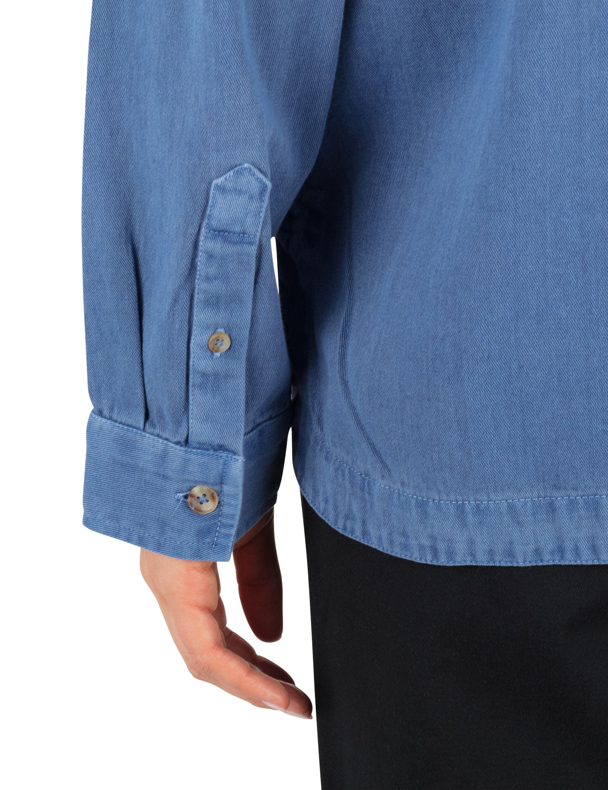 Wavy Days Overshirt in Dutch Blue
