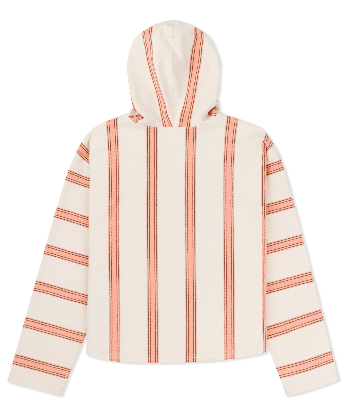 Endless Stripe Baja Fleece in Papaya Punch