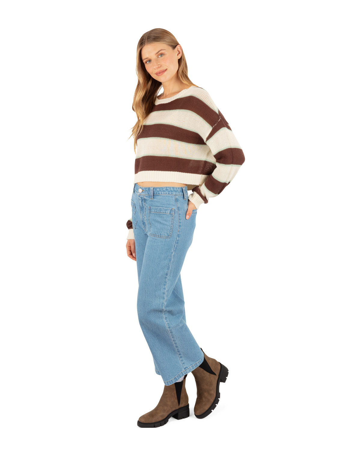 Delta Long Sleeve in Cappuccino