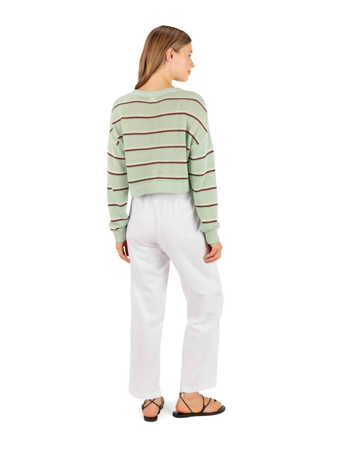 Delta Long Sleeve in Seafoam