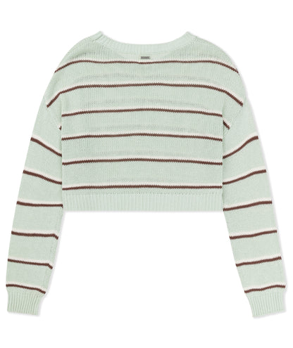 Delta Long Sleeve in Seafoam