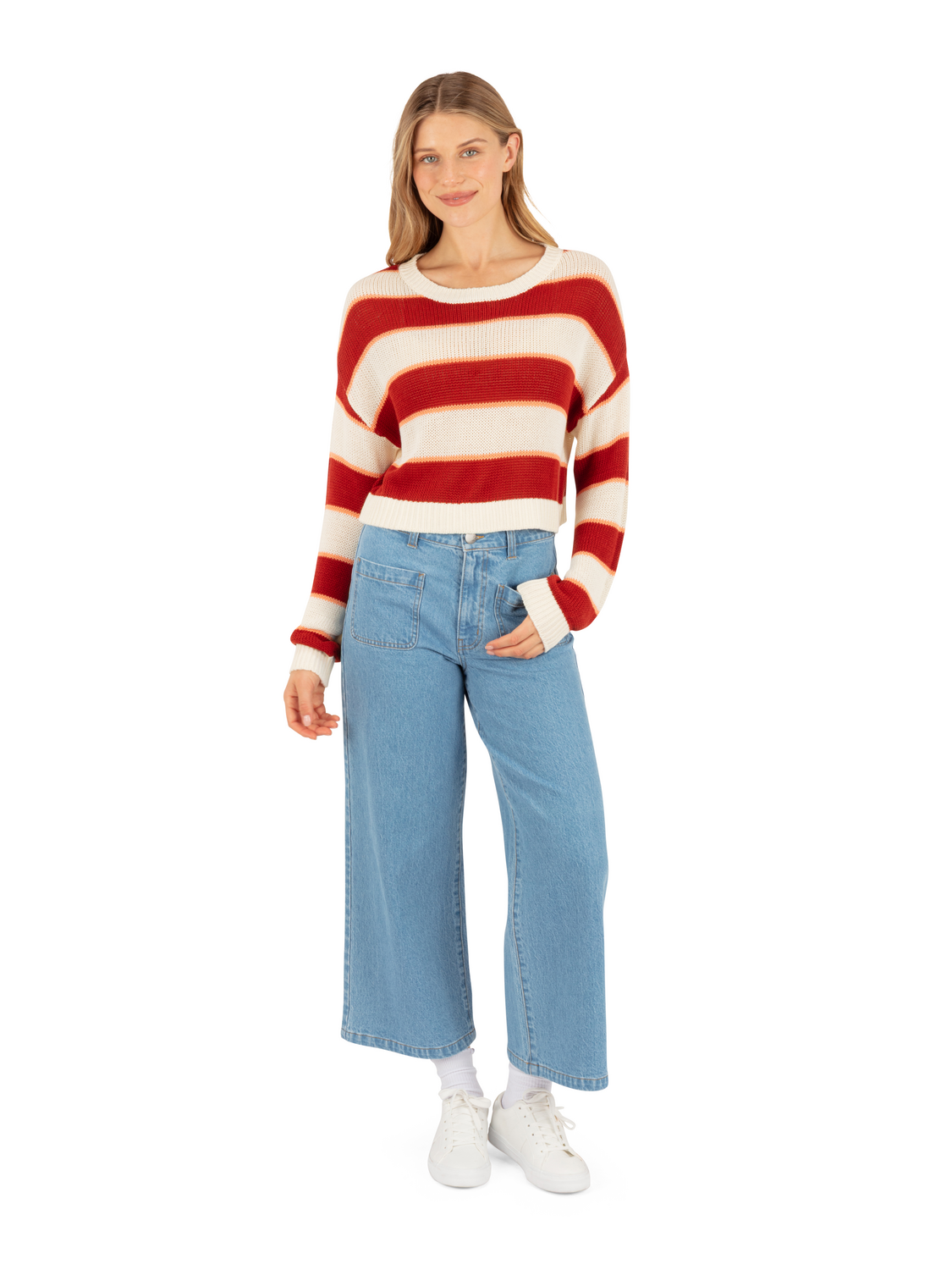 Delta Long Sleeve in Red Clay