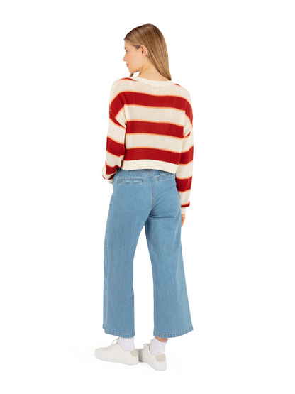 Delta Long Sleeve in Red Clay