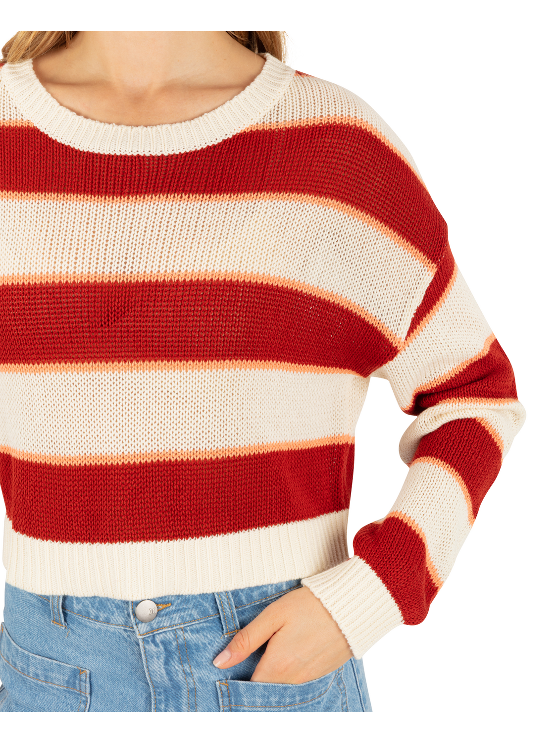 Delta Long Sleeve in Red Clay