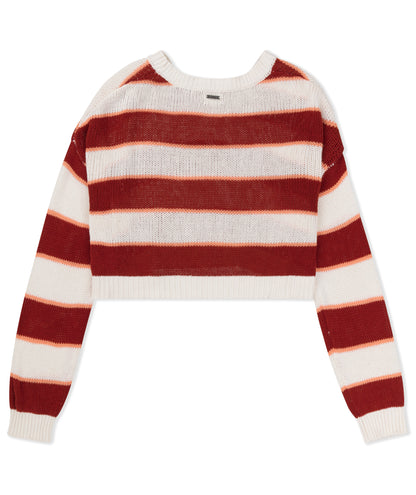 Delta Long Sleeve in Red Clay