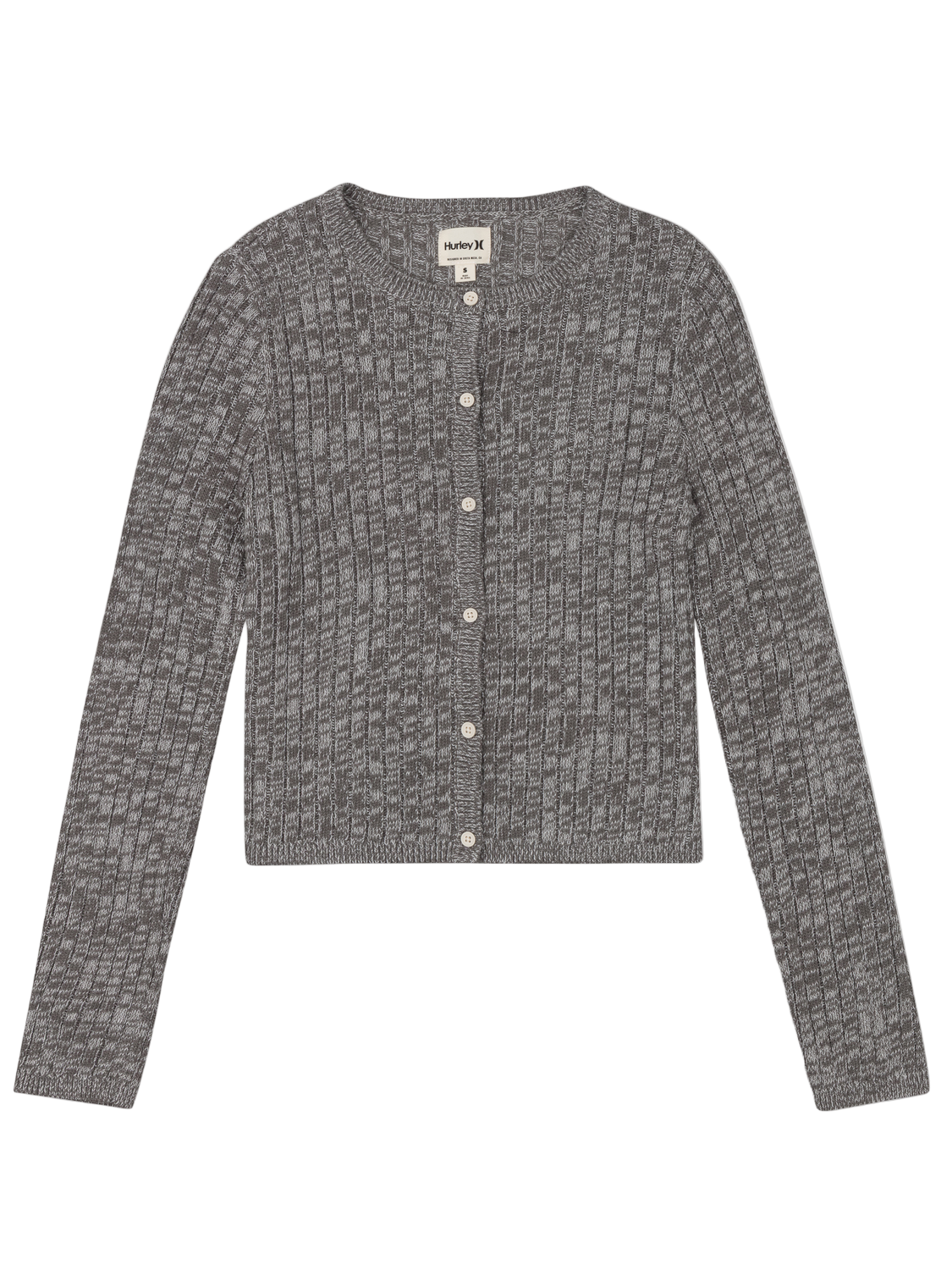 Day Trip Cardigan in CHARCOAL HEATHER