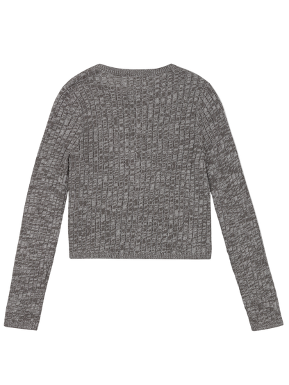 Day Trip Cardigan in CHARCOAL HEATHER