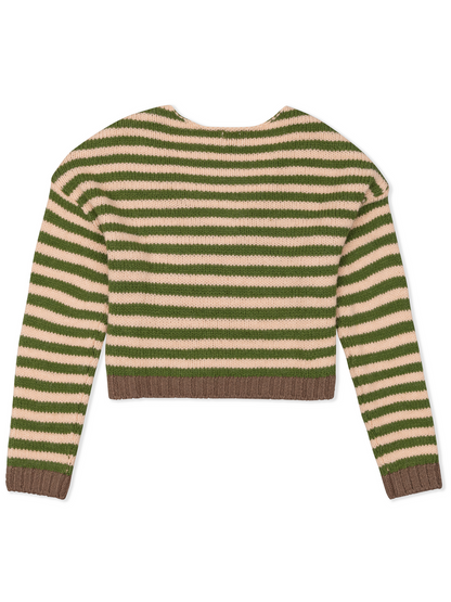 Campfire Sweater in KALE