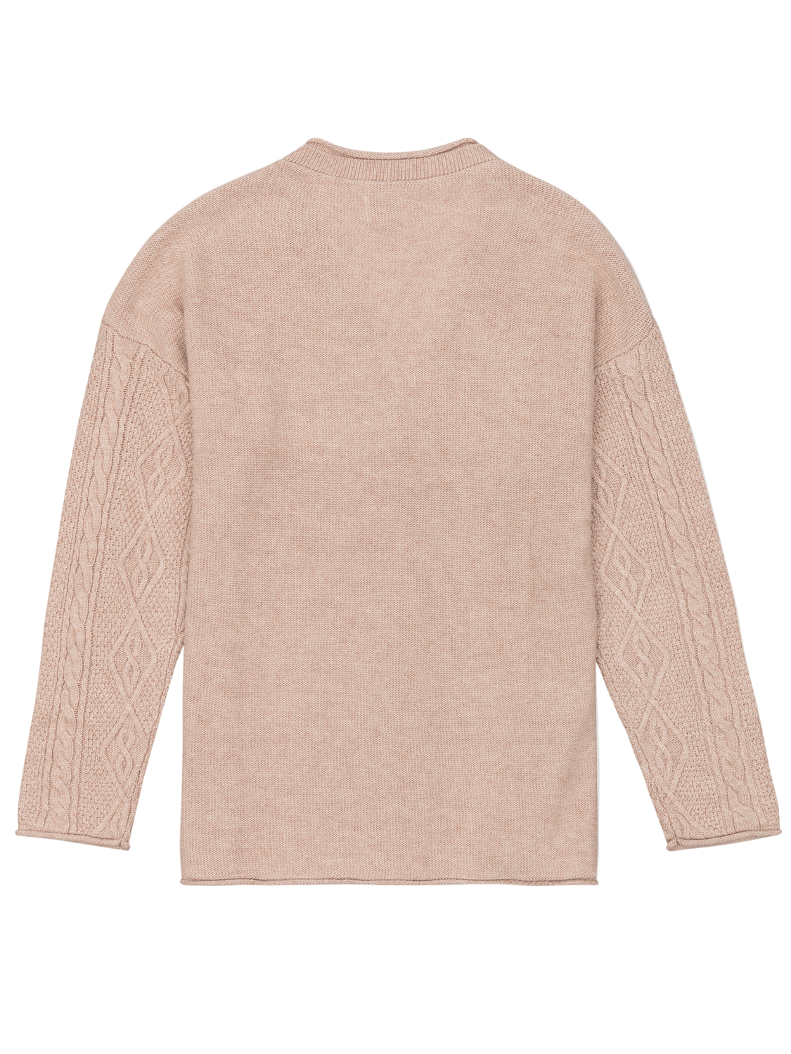New Roads Cardigan in HEATHER OATMEAL