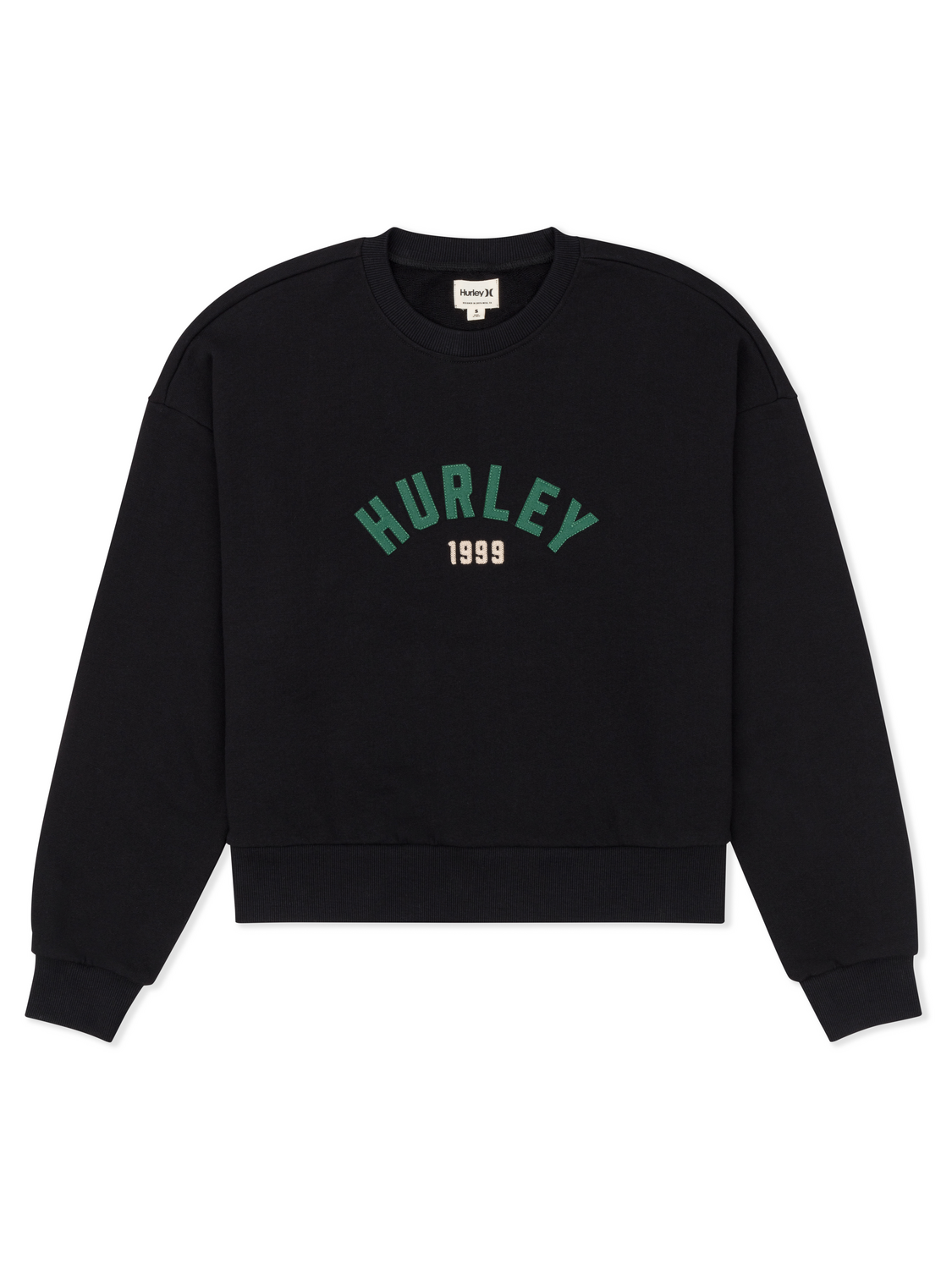 Worthy Boxy Crew in BLACK