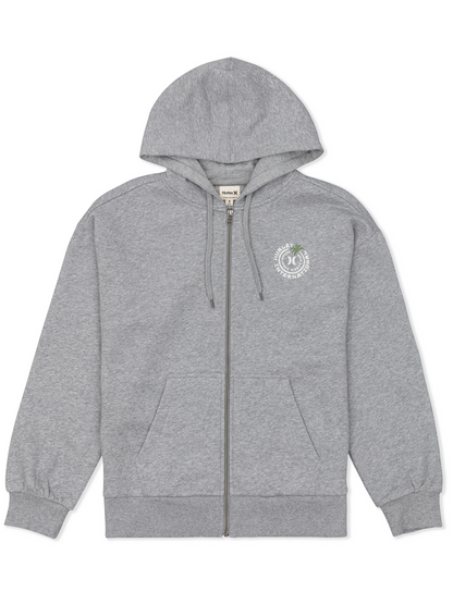 Solamar Zip Hoodie in GREY HEATHER